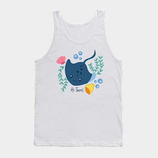 Cute ray Tank Top